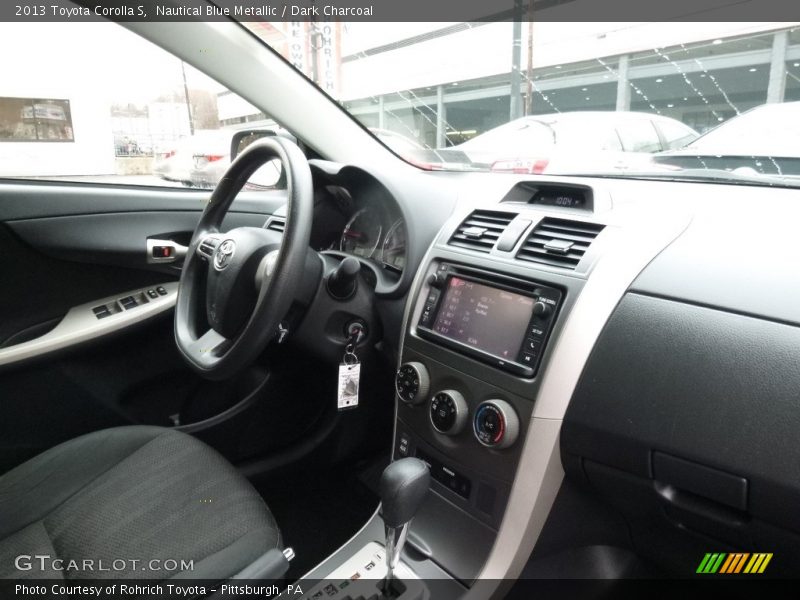 Nautical Blue Metallic / Dark Charcoal 2013 Toyota Corolla S