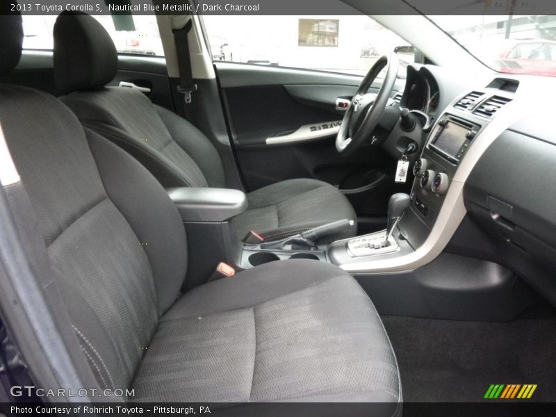 Nautical Blue Metallic / Dark Charcoal 2013 Toyota Corolla S