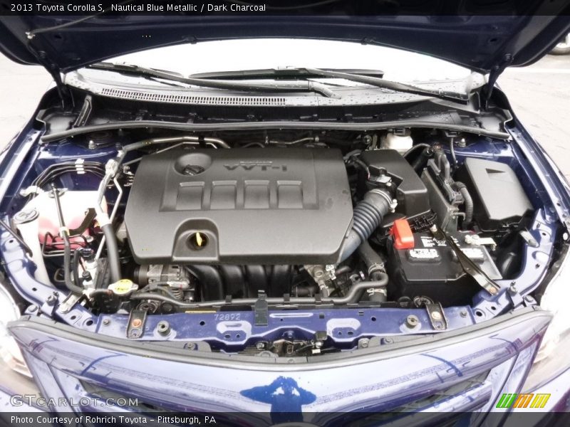 Nautical Blue Metallic / Dark Charcoal 2013 Toyota Corolla S