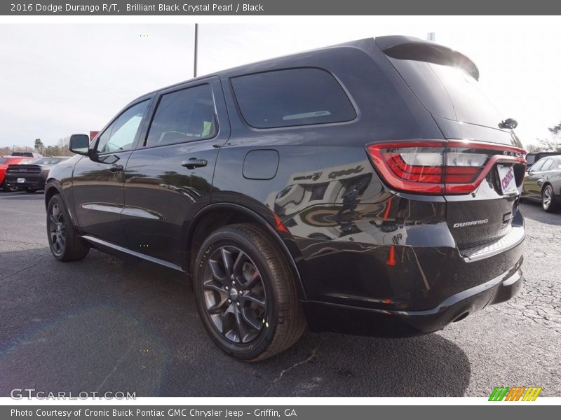 Brilliant Black Crystal Pearl / Black 2016 Dodge Durango R/T