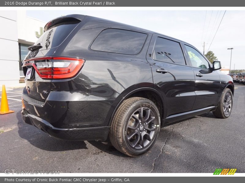 Brilliant Black Crystal Pearl / Black 2016 Dodge Durango R/T