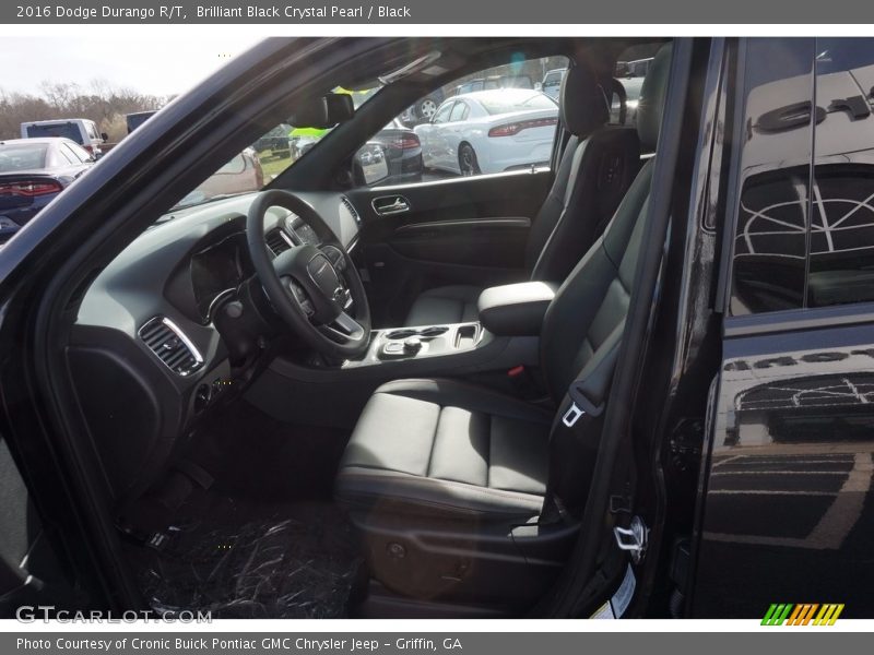 Brilliant Black Crystal Pearl / Black 2016 Dodge Durango R/T