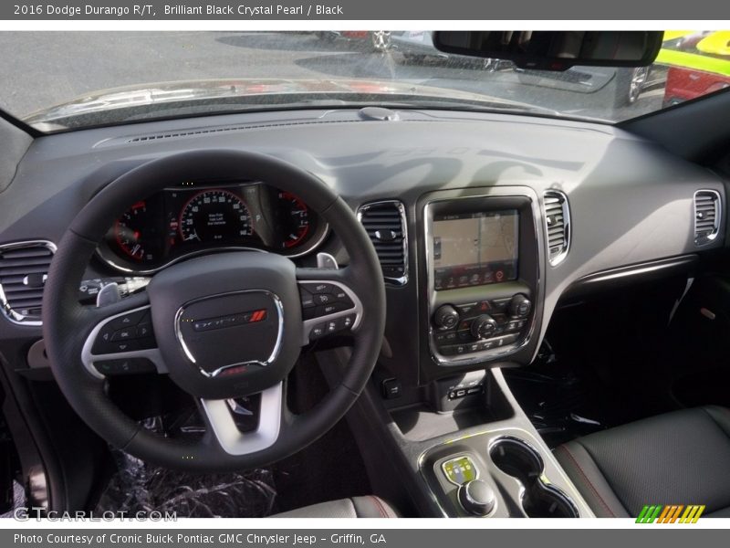 Brilliant Black Crystal Pearl / Black 2016 Dodge Durango R/T
