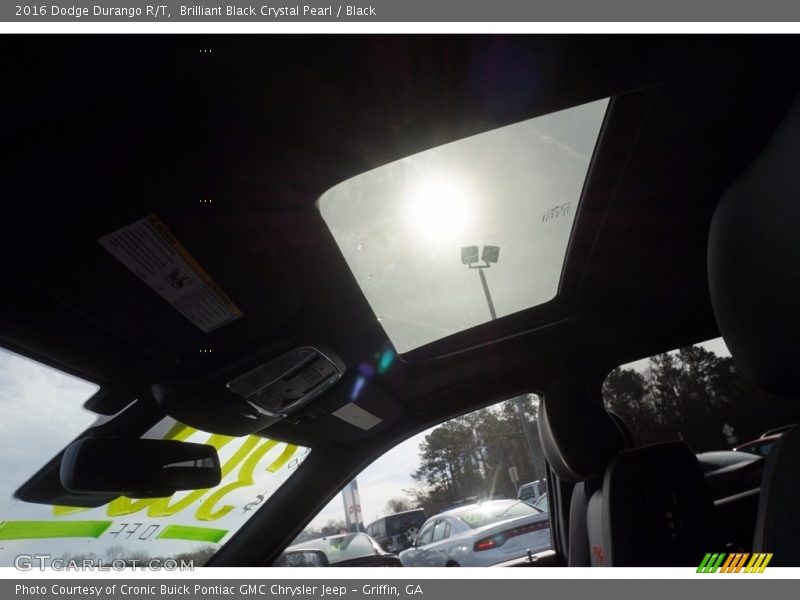 Brilliant Black Crystal Pearl / Black 2016 Dodge Durango R/T