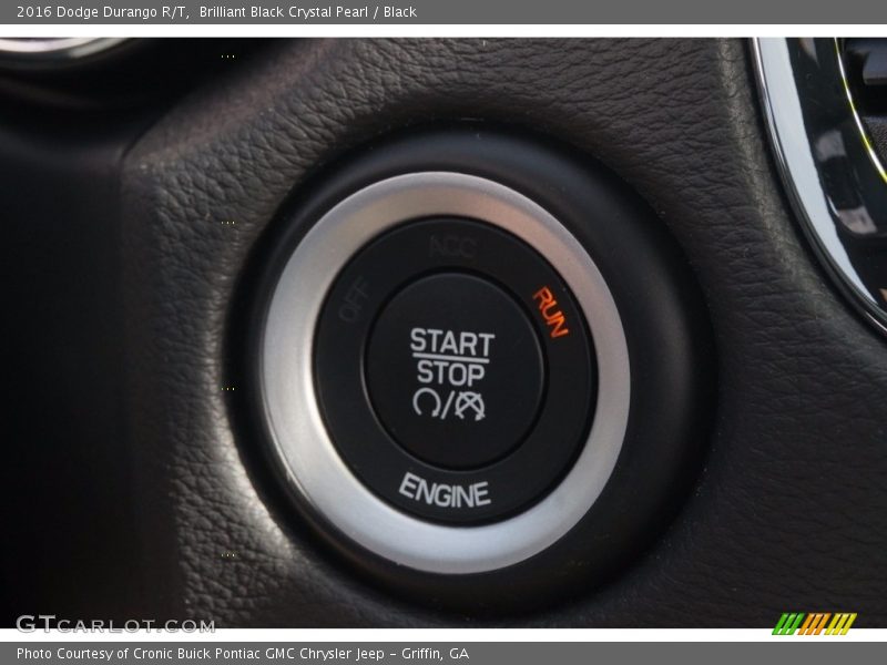 Brilliant Black Crystal Pearl / Black 2016 Dodge Durango R/T