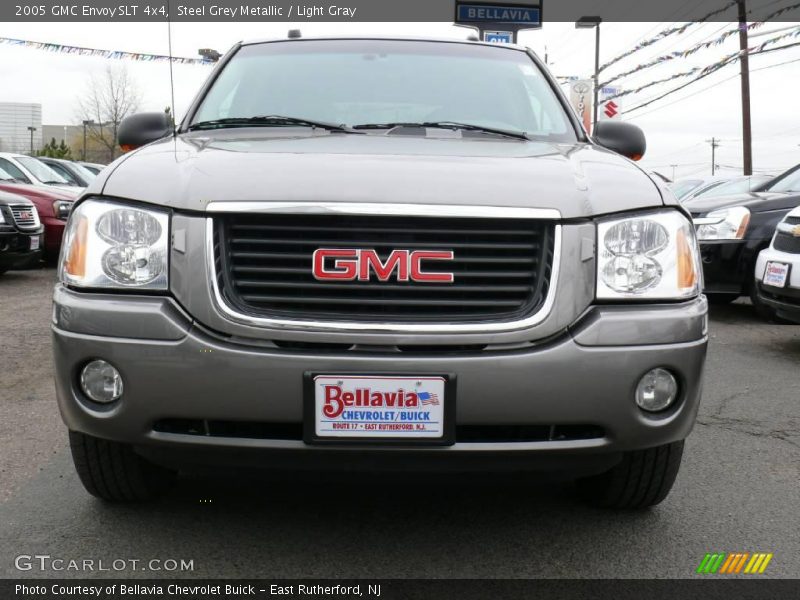 Steel Grey Metallic / Light Gray 2005 GMC Envoy SLT 4x4