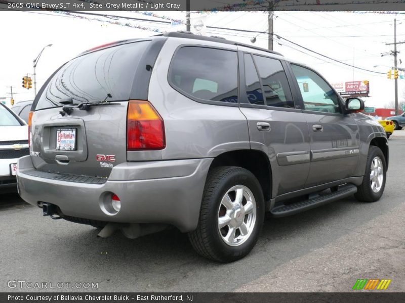 Steel Grey Metallic / Light Gray 2005 GMC Envoy SLT 4x4