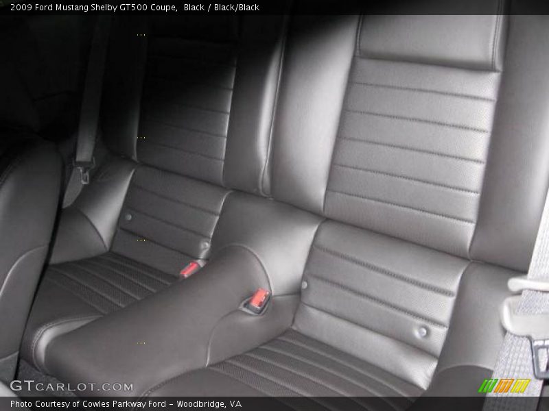 Black / Black/Black 2009 Ford Mustang Shelby GT500 Coupe