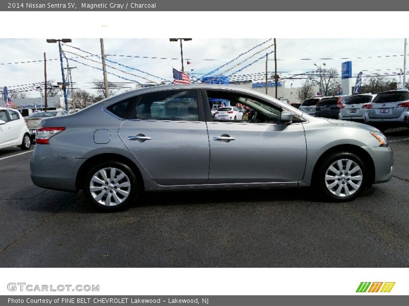 Magnetic Gray / Charcoal 2014 Nissan Sentra SV