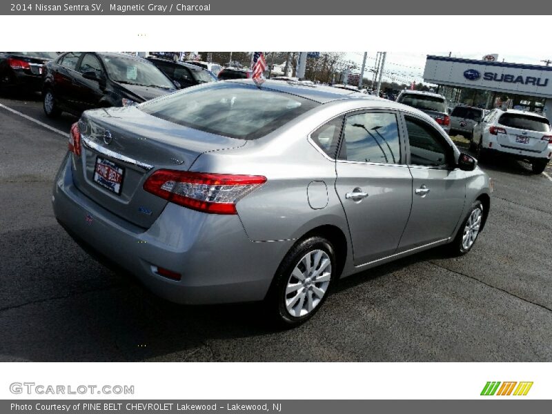 Magnetic Gray / Charcoal 2014 Nissan Sentra SV