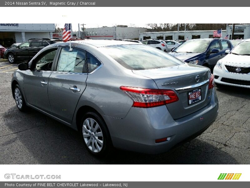 Magnetic Gray / Charcoal 2014 Nissan Sentra SV