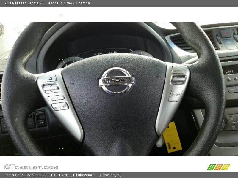 Magnetic Gray / Charcoal 2014 Nissan Sentra SV