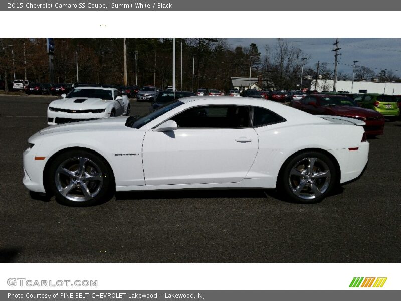 Summit White / Black 2015 Chevrolet Camaro SS Coupe