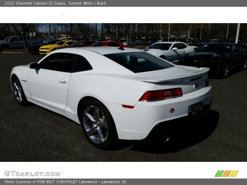 Summit White / Black 2015 Chevrolet Camaro SS Coupe