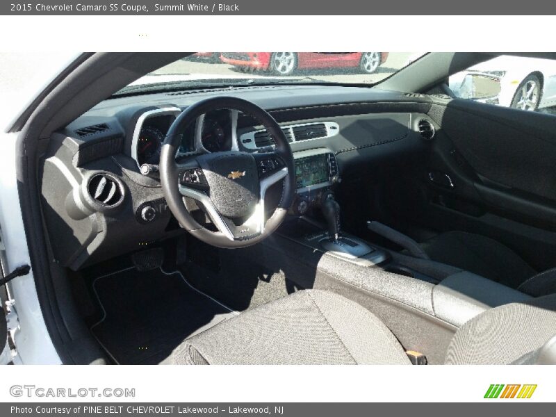 Summit White / Black 2015 Chevrolet Camaro SS Coupe
