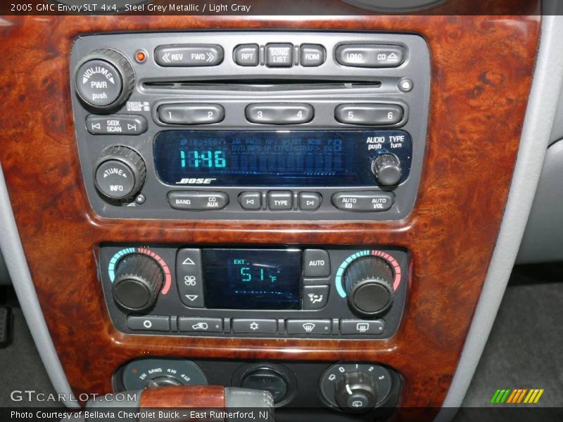 Steel Grey Metallic / Light Gray 2005 GMC Envoy SLT 4x4