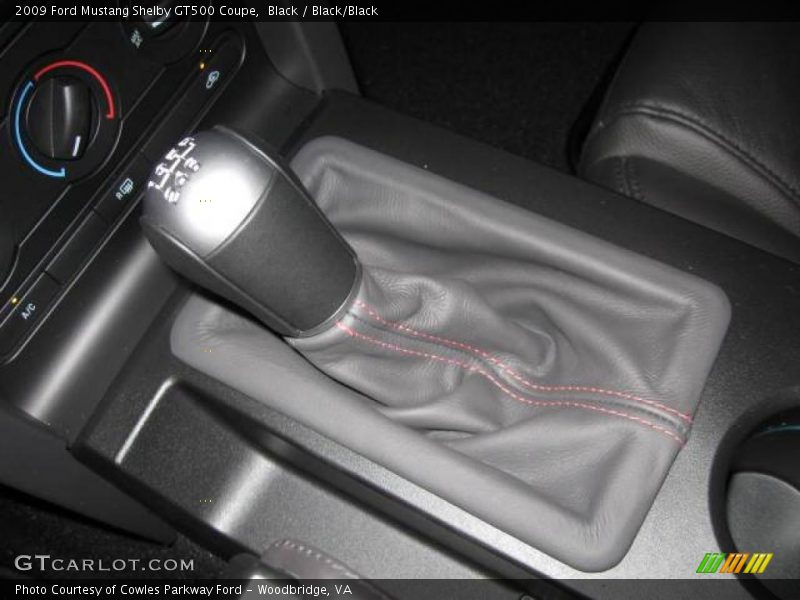 Black / Black/Black 2009 Ford Mustang Shelby GT500 Coupe