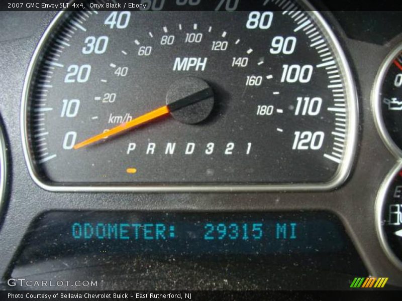 Onyx Black / Ebony 2007 GMC Envoy SLT 4x4