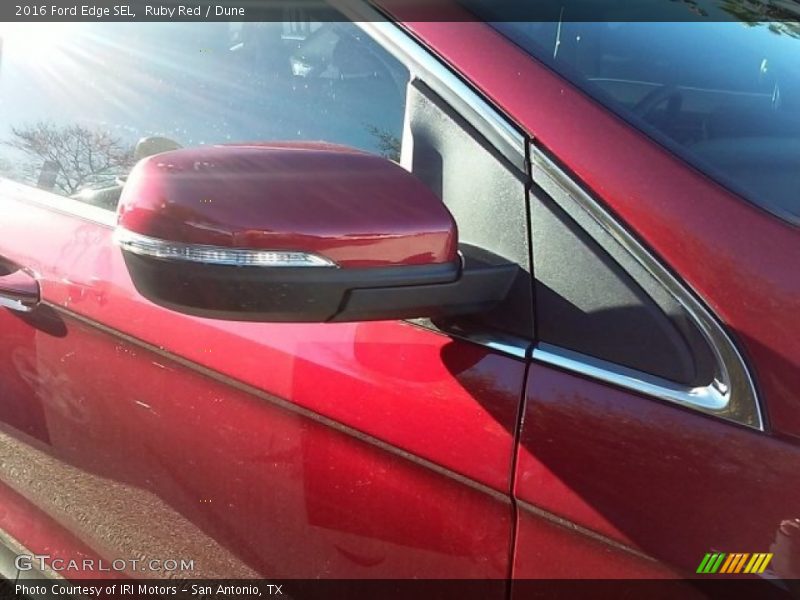 Ruby Red / Dune 2016 Ford Edge SEL