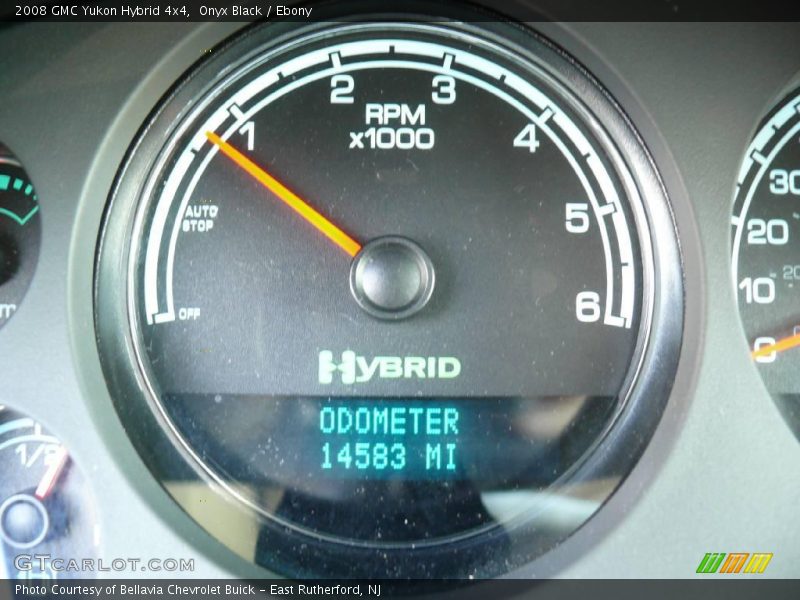 Onyx Black / Ebony 2008 GMC Yukon Hybrid 4x4