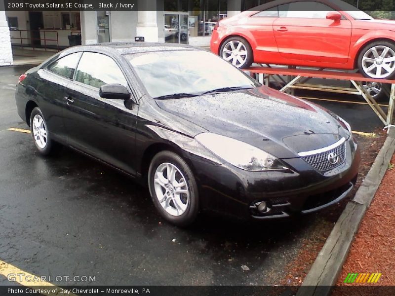 Black / Ivory 2008 Toyota Solara SE Coupe