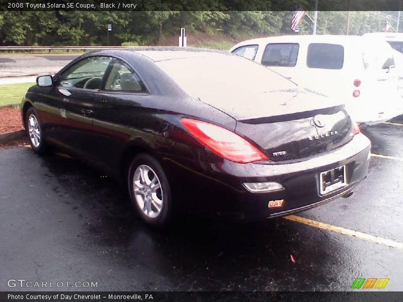 Black / Ivory 2008 Toyota Solara SE Coupe