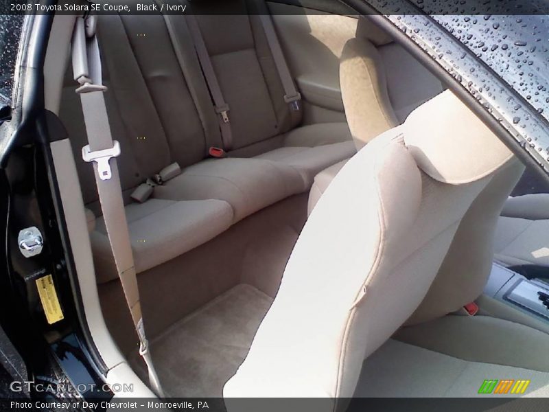 Black / Ivory 2008 Toyota Solara SE Coupe