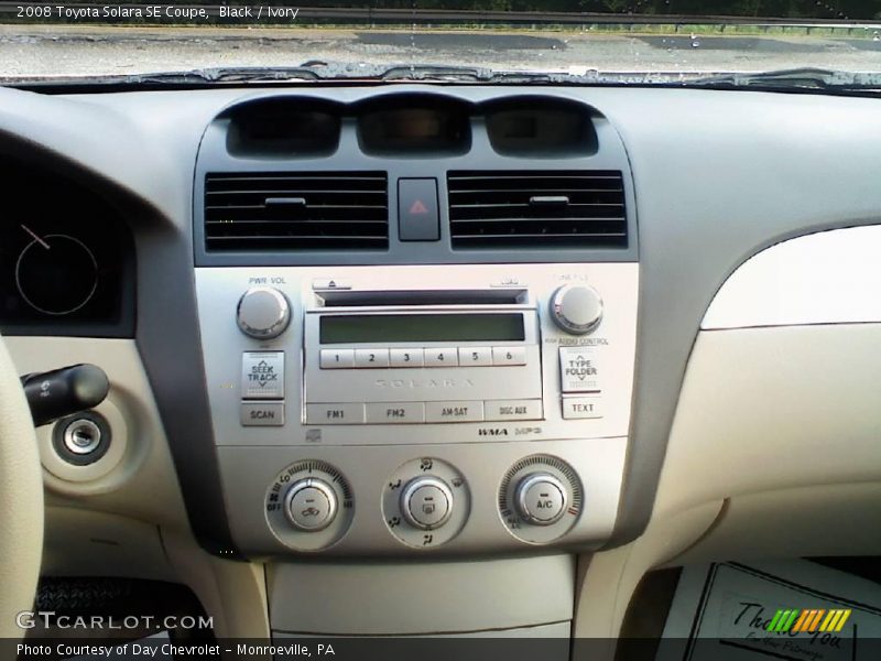 Black / Ivory 2008 Toyota Solara SE Coupe
