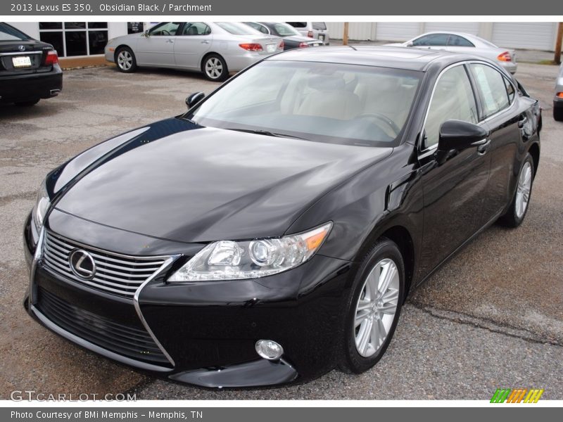 Obsidian Black / Parchment 2013 Lexus ES 350
