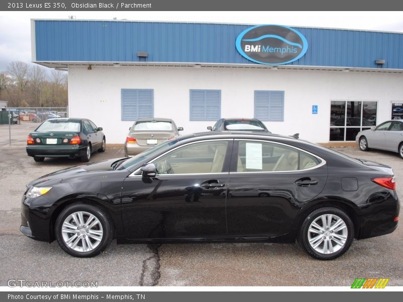 Obsidian Black / Parchment 2013 Lexus ES 350