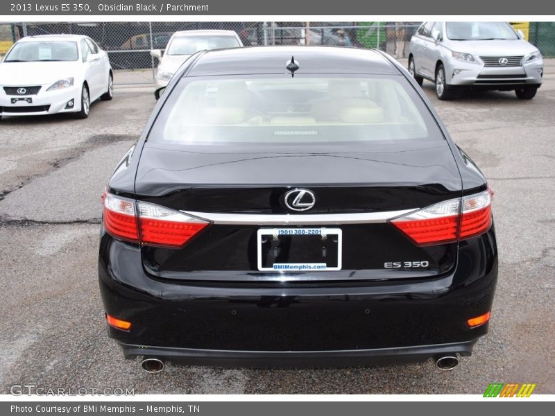 Obsidian Black / Parchment 2013 Lexus ES 350