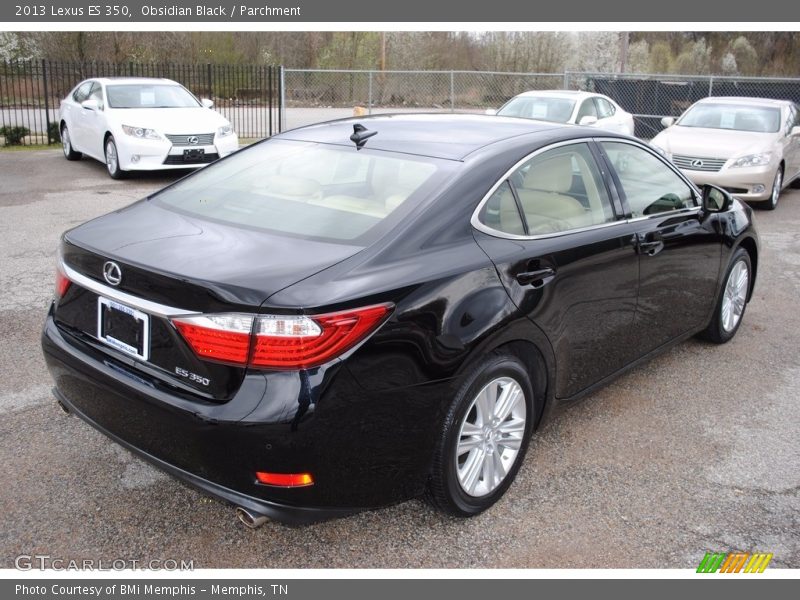 Obsidian Black / Parchment 2013 Lexus ES 350