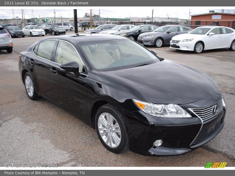 Obsidian Black / Parchment 2013 Lexus ES 350