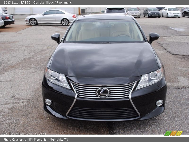 Obsidian Black / Parchment 2013 Lexus ES 350