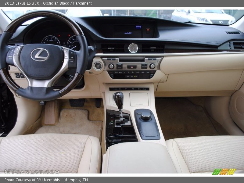 Obsidian Black / Parchment 2013 Lexus ES 350