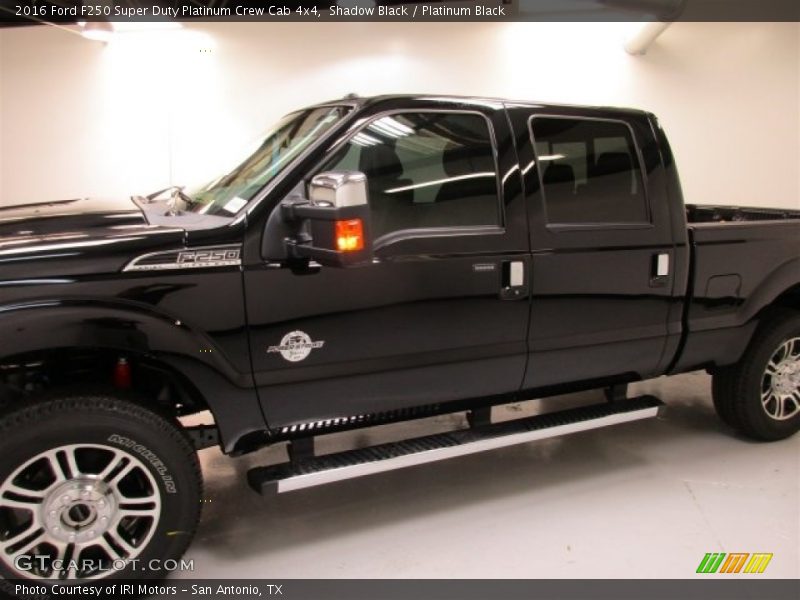 Shadow Black / Platinum Black 2016 Ford F250 Super Duty Platinum Crew Cab 4x4