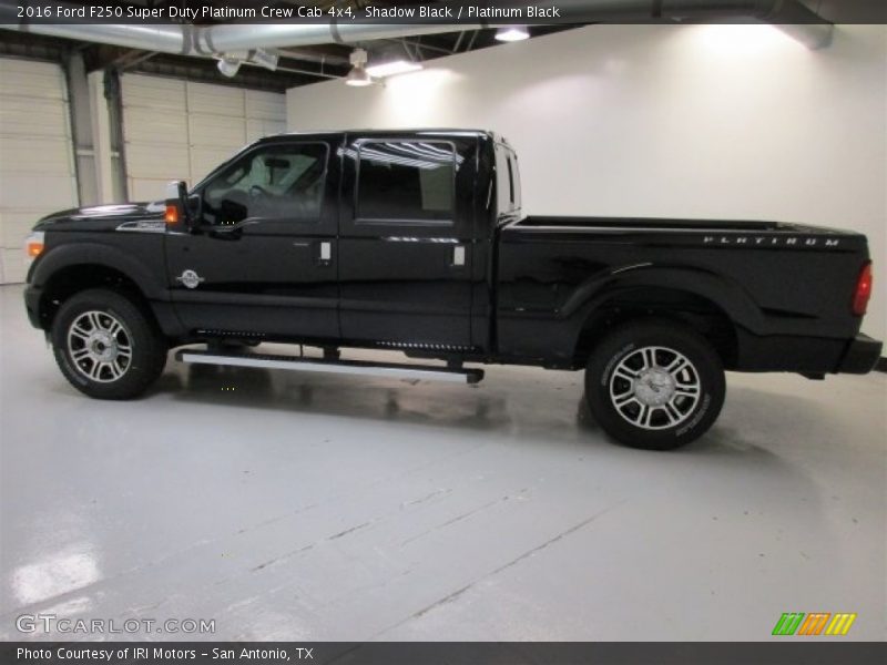 Shadow Black / Platinum Black 2016 Ford F250 Super Duty Platinum Crew Cab 4x4