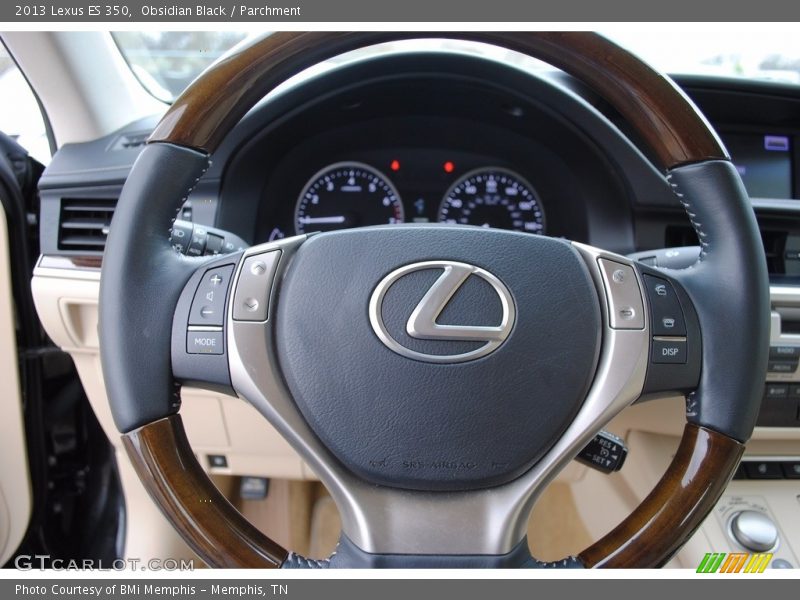 Obsidian Black / Parchment 2013 Lexus ES 350