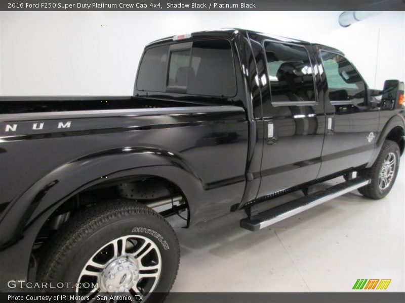 Shadow Black / Platinum Black 2016 Ford F250 Super Duty Platinum Crew Cab 4x4