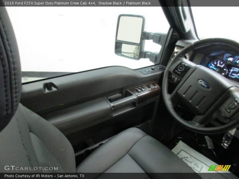 Shadow Black / Platinum Black 2016 Ford F250 Super Duty Platinum Crew Cab 4x4