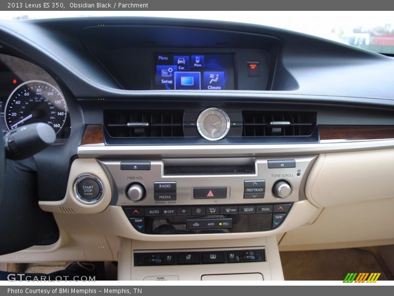 Obsidian Black / Parchment 2013 Lexus ES 350