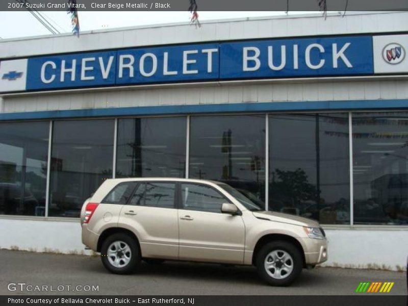 Clear Beige Metallic / Black 2007 Suzuki Grand Vitara