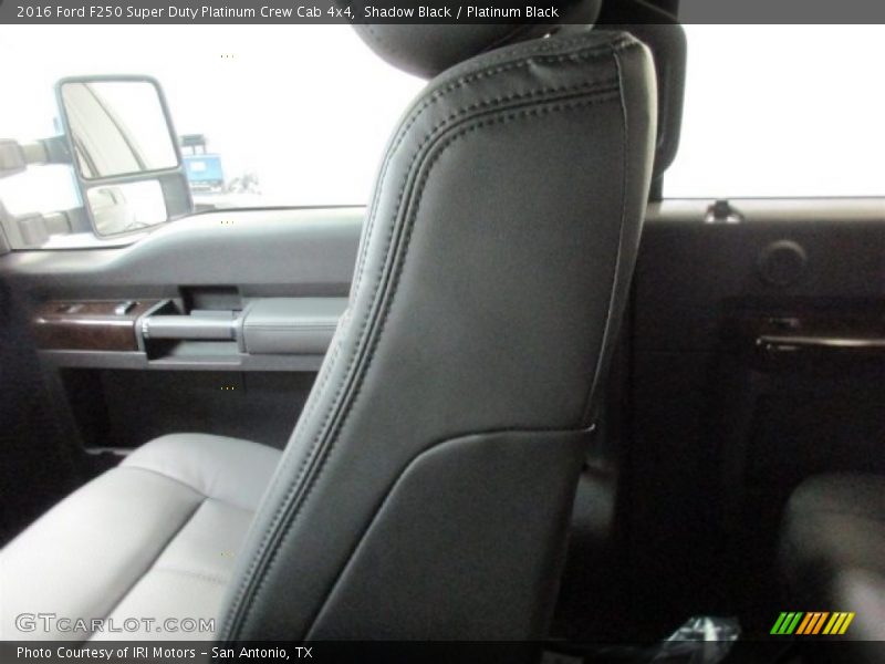 Shadow Black / Platinum Black 2016 Ford F250 Super Duty Platinum Crew Cab 4x4