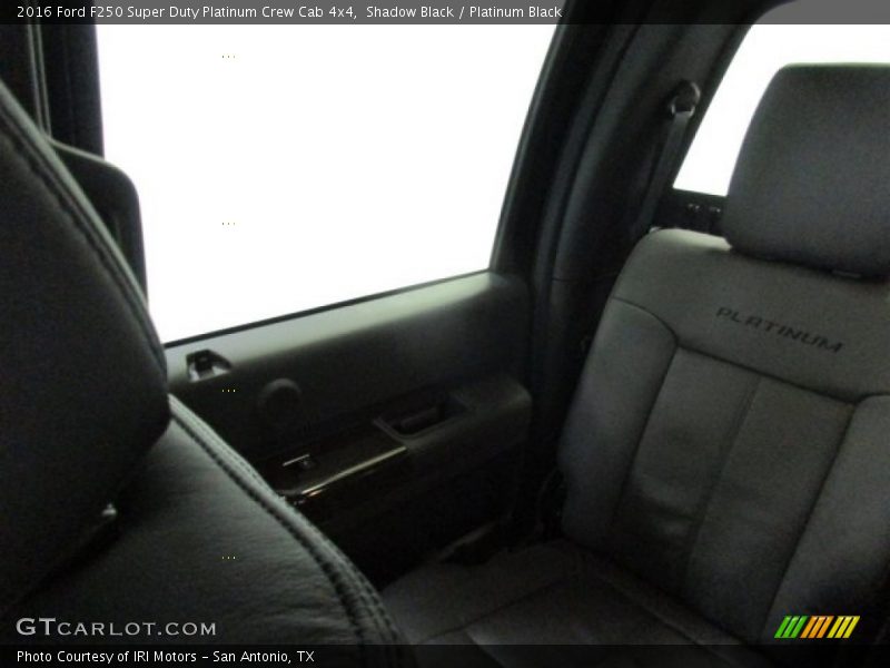 Shadow Black / Platinum Black 2016 Ford F250 Super Duty Platinum Crew Cab 4x4