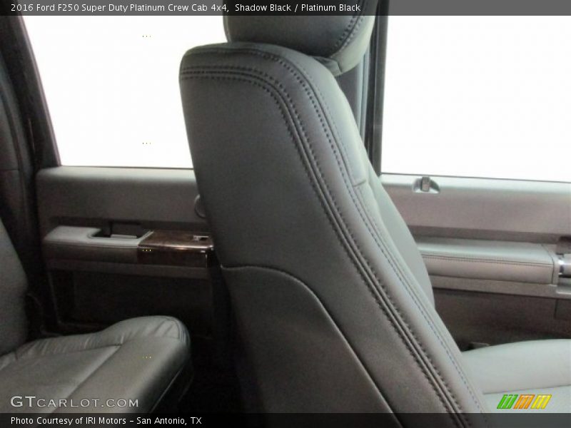 Shadow Black / Platinum Black 2016 Ford F250 Super Duty Platinum Crew Cab 4x4