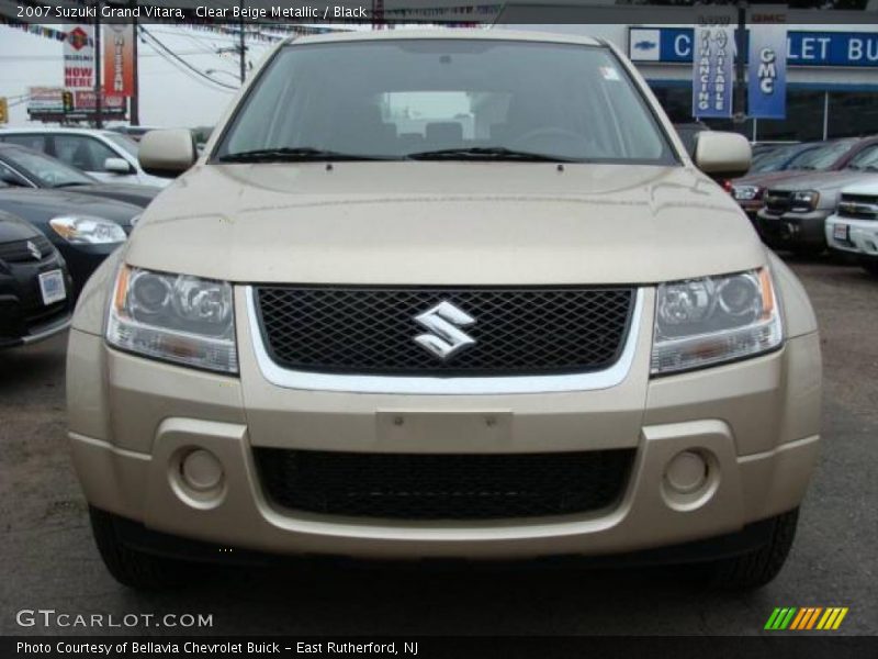 Clear Beige Metallic / Black 2007 Suzuki Grand Vitara