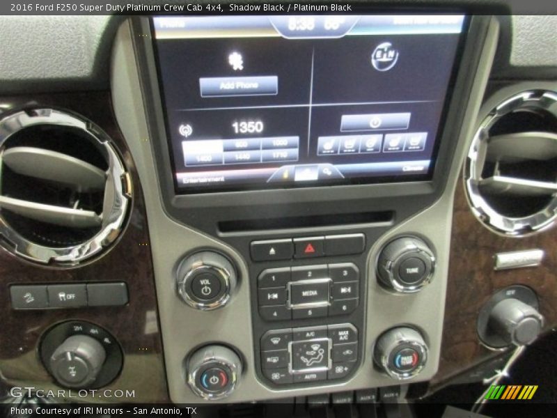 Shadow Black / Platinum Black 2016 Ford F250 Super Duty Platinum Crew Cab 4x4