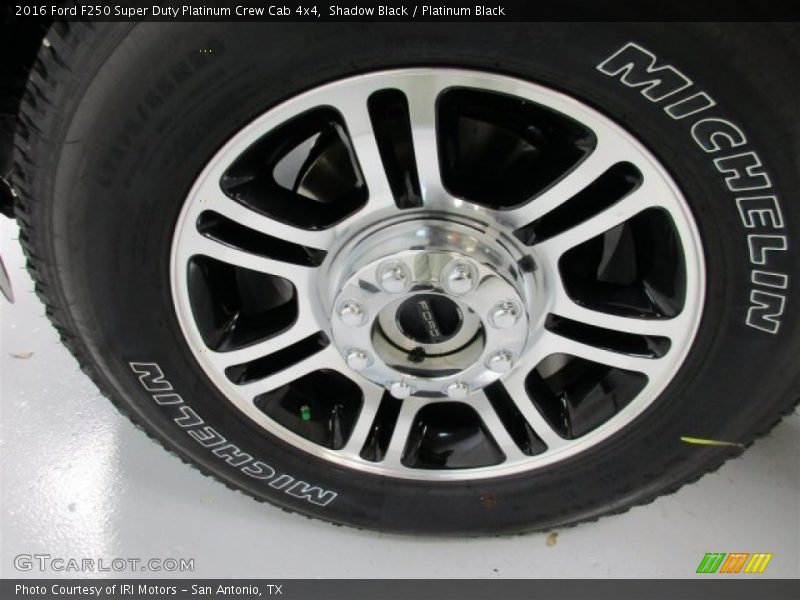 Shadow Black / Platinum Black 2016 Ford F250 Super Duty Platinum Crew Cab 4x4
