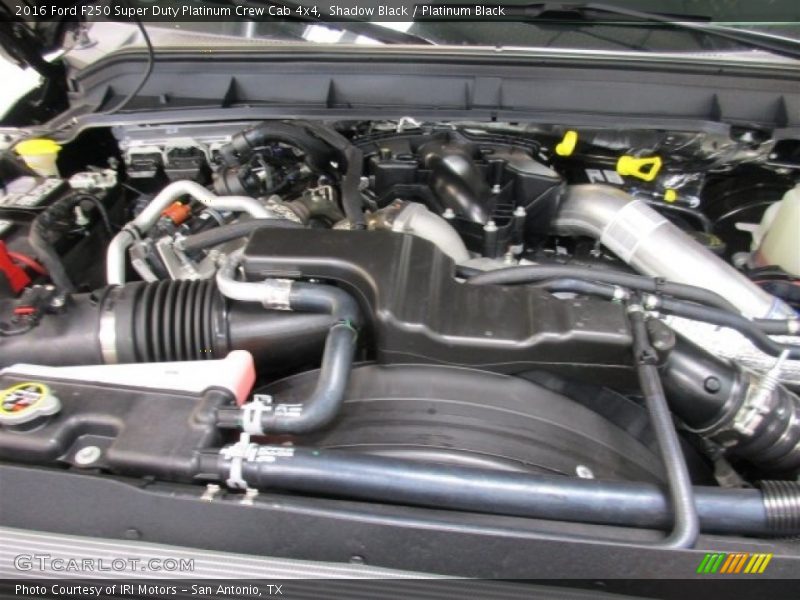 Shadow Black / Platinum Black 2016 Ford F250 Super Duty Platinum Crew Cab 4x4