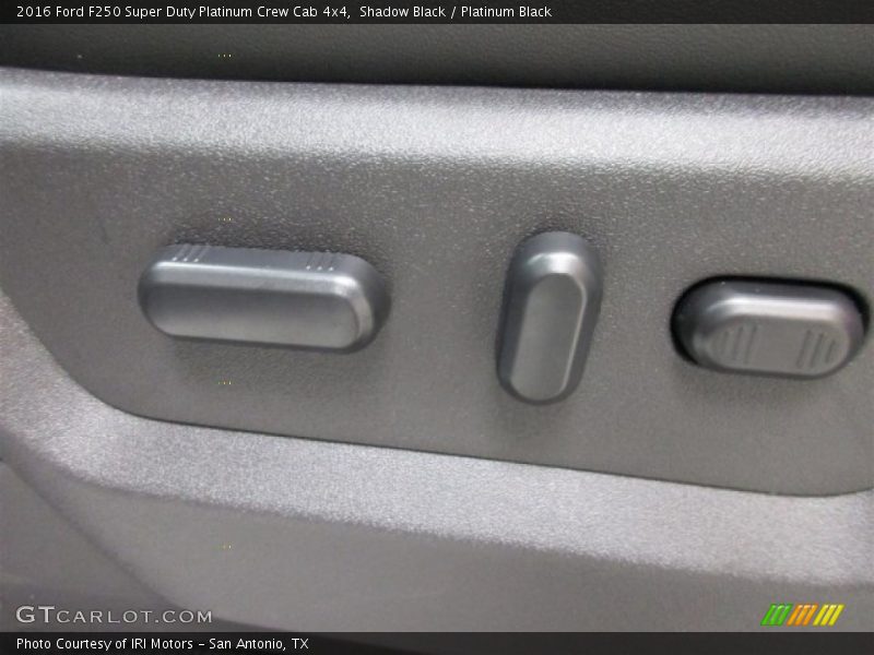 Shadow Black / Platinum Black 2016 Ford F250 Super Duty Platinum Crew Cab 4x4